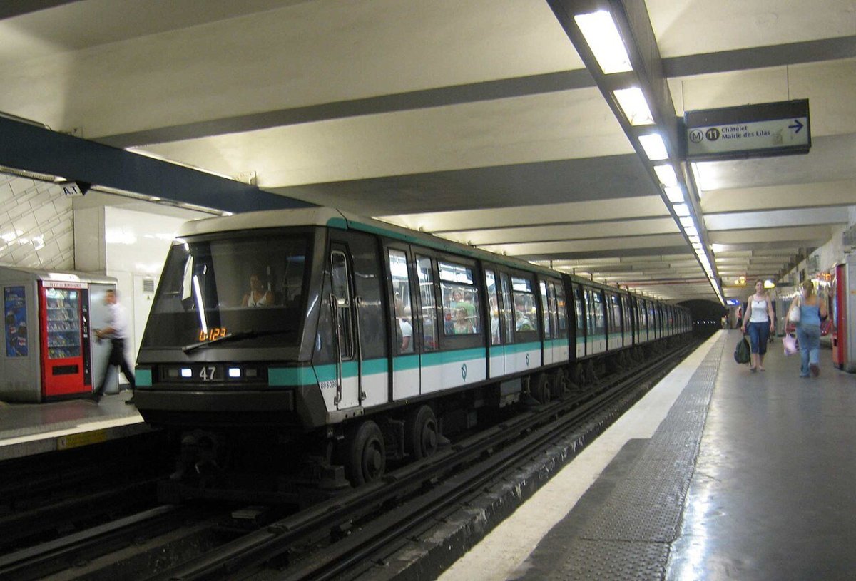Metro Paris mp89