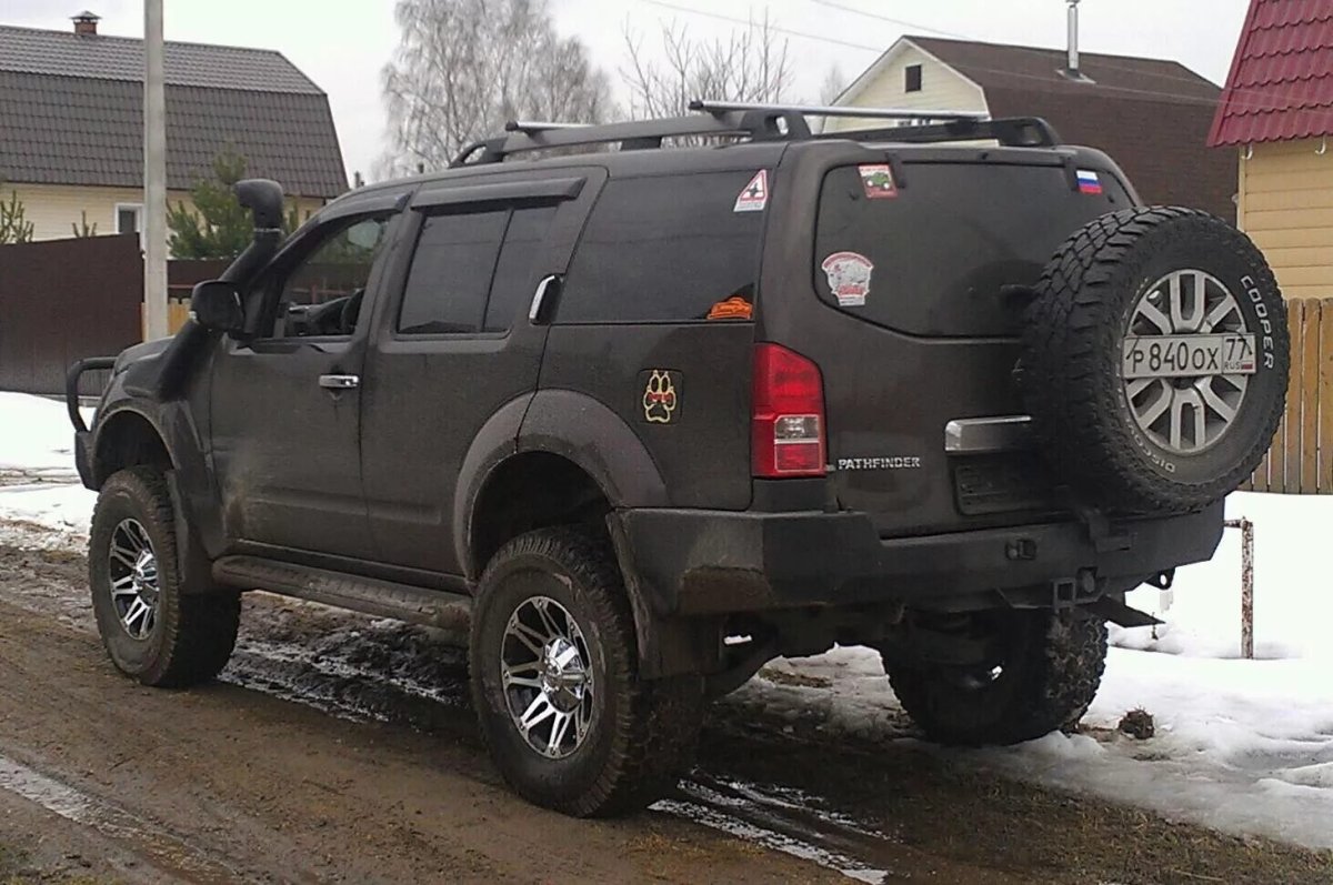 Nissan Pathfinder r51 33 колеса