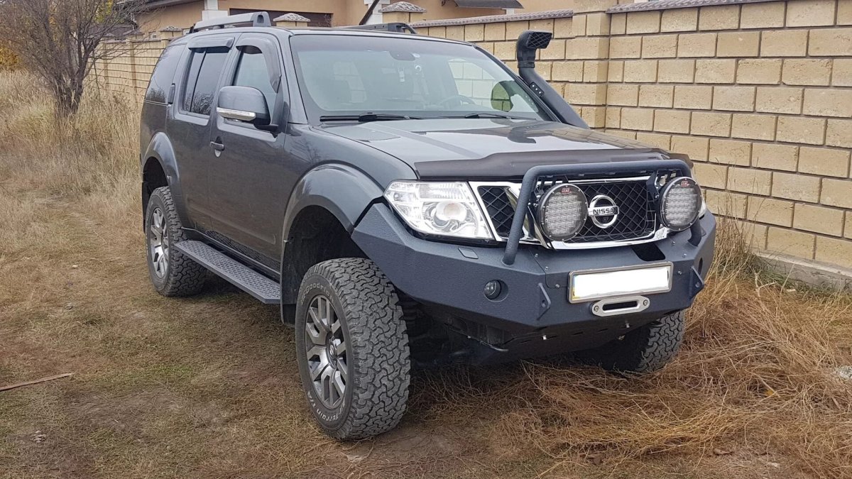 Силовой бампер Nissan Pathfinder r51