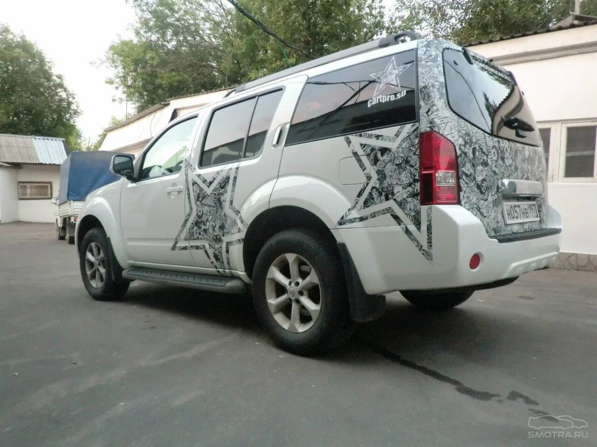Аэрография Nissan Pathfinder r51