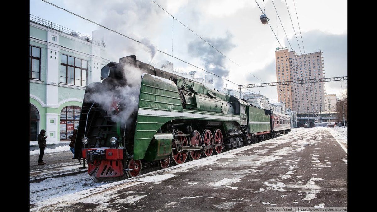 Паровоз п36 Ярославль