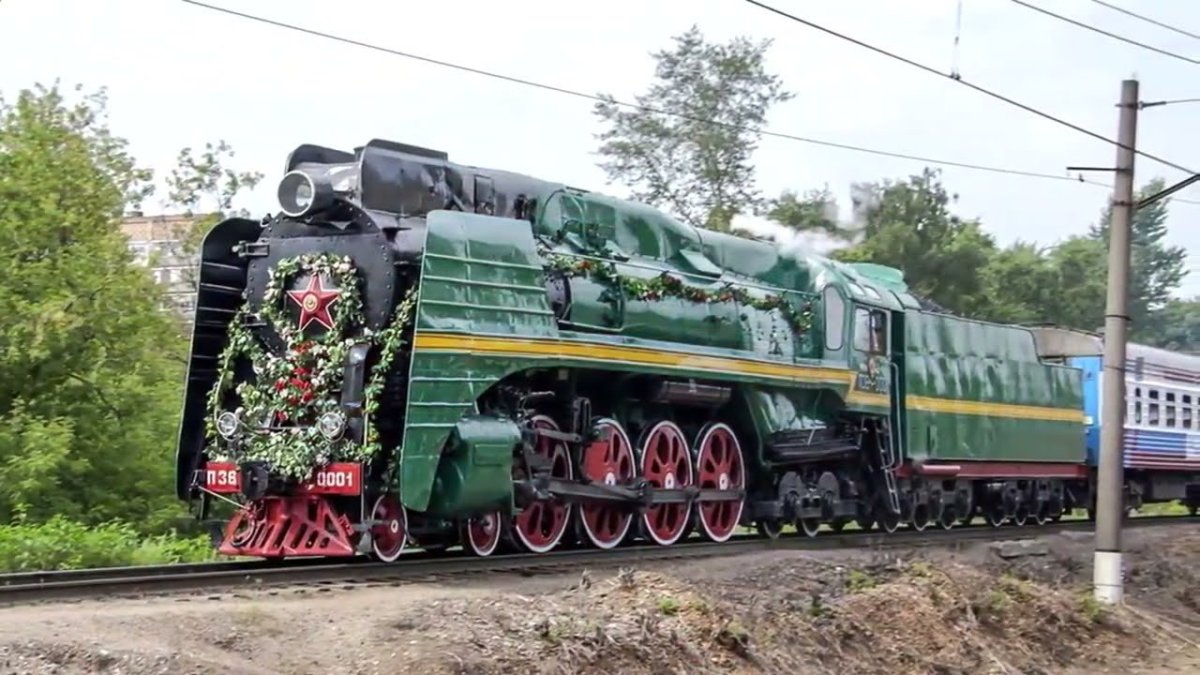 Паровой Локомотив п 36