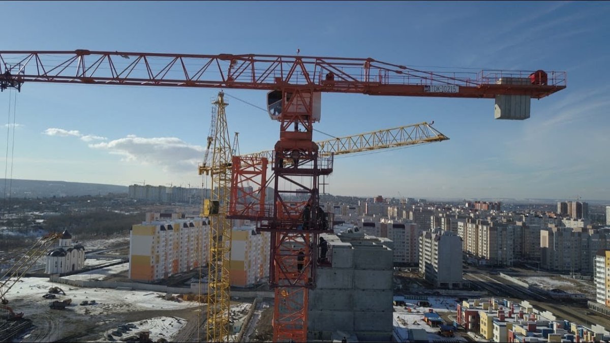 Башенный кран TDK-10.215