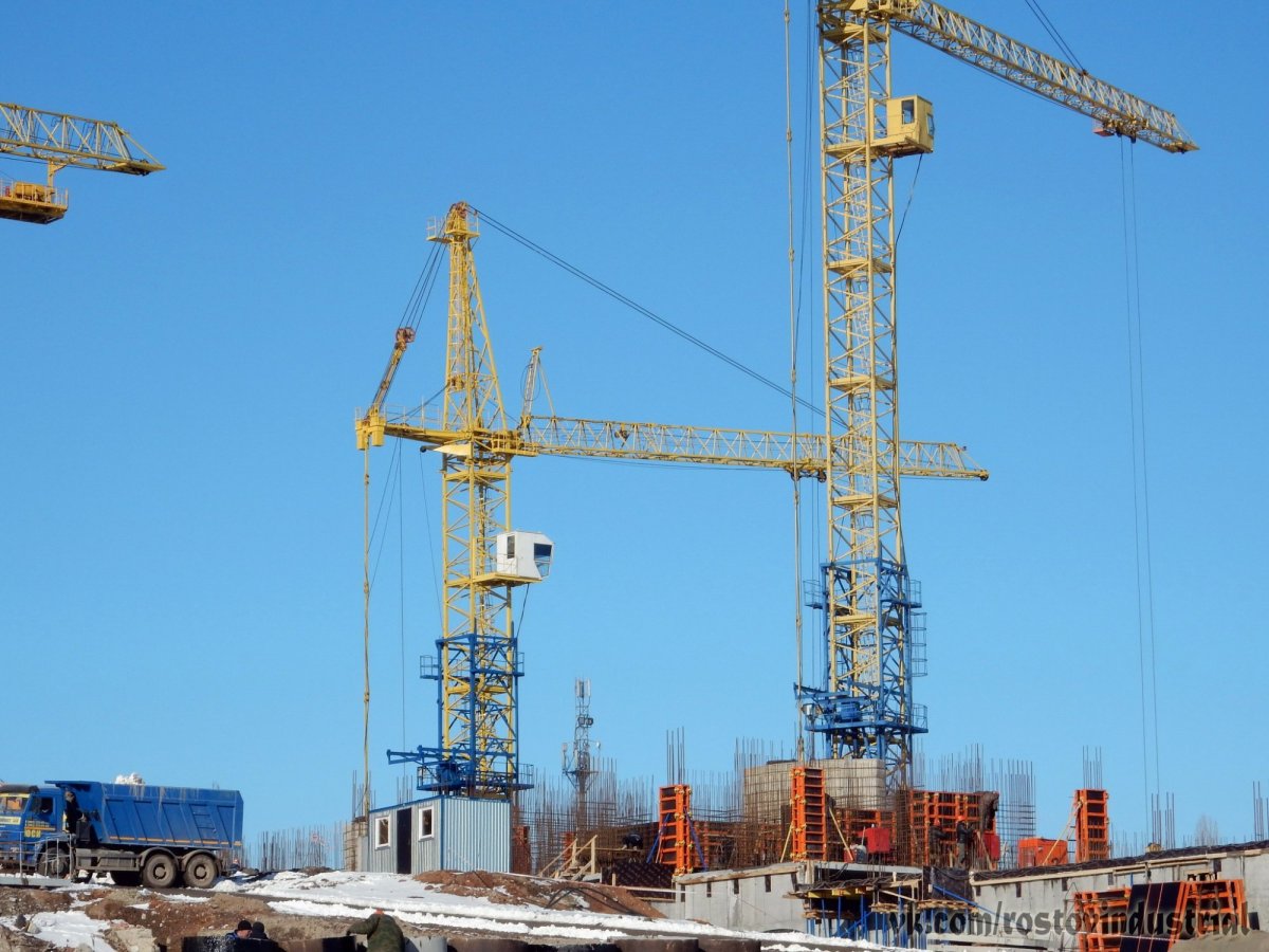 Башенный кран КБ 515