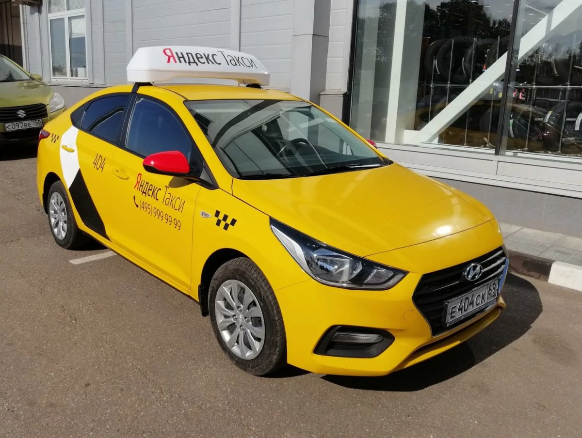 Hyundai Solaris 2021 такси