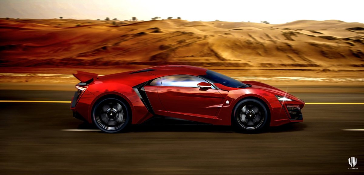 Lykan Hypersport Red