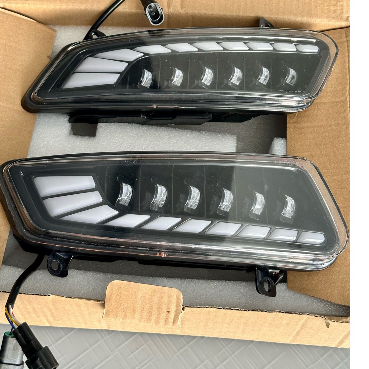 Led ПТФ поло седан 2013