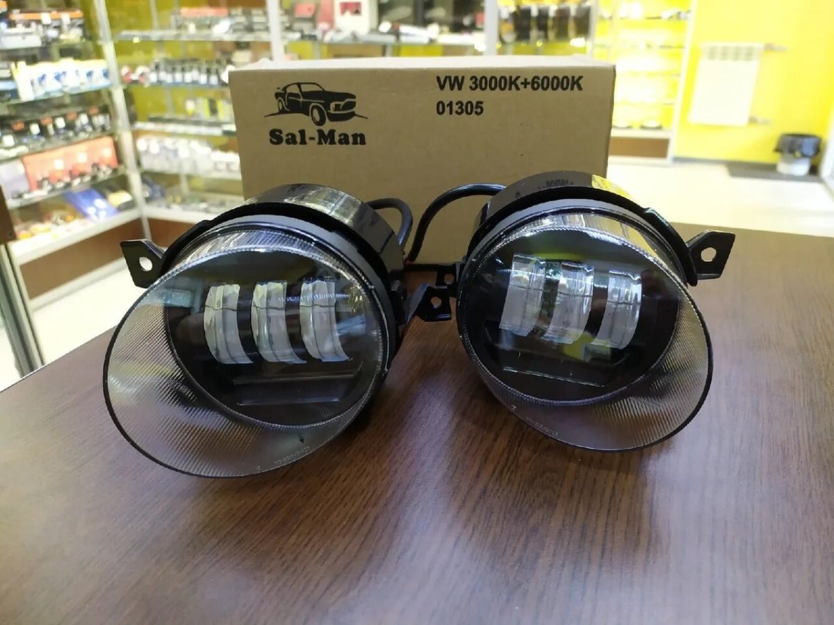 Led ПТФ Passat b6