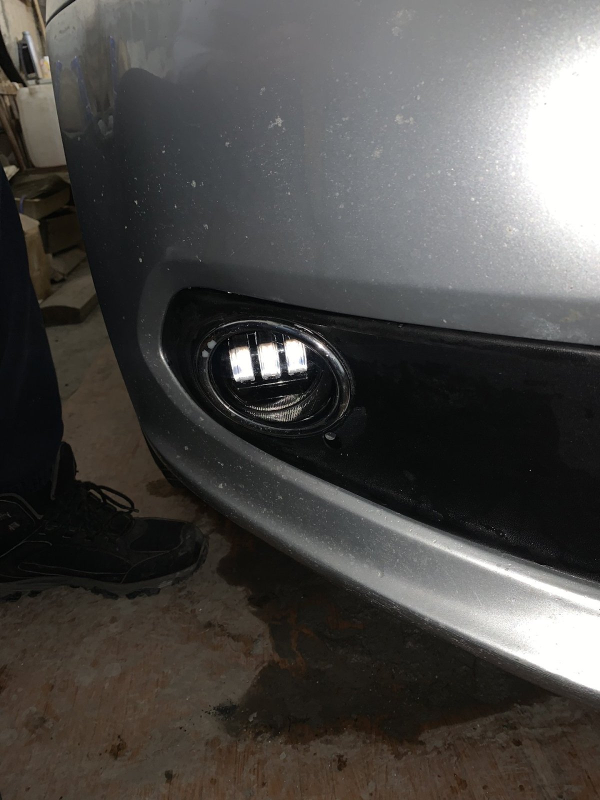 Полировка ПТФ поло Рестайлинг