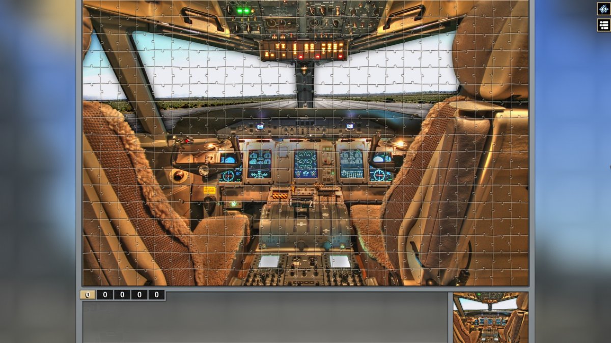 Кабина пилотов q400