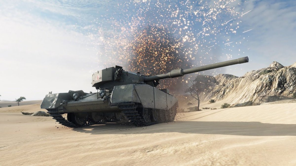 Tanks Blitz. FV 4202.