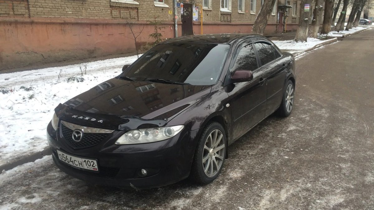 Мазда 6 gg тонированная