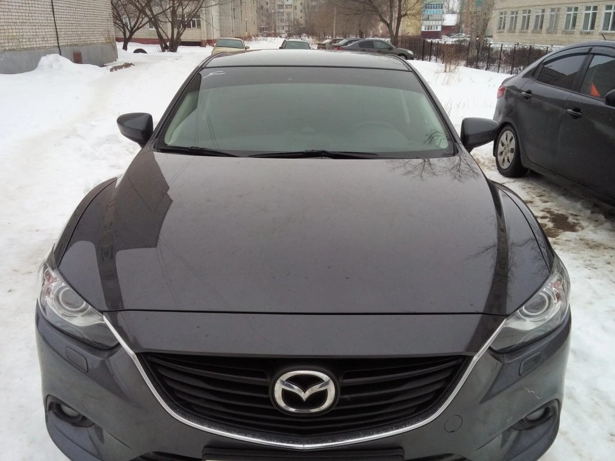 Мазда 6 GH тонировка лобового стекла