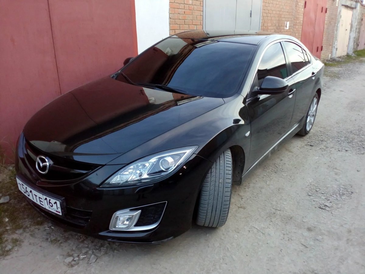 Мазда 6 2008 черная
