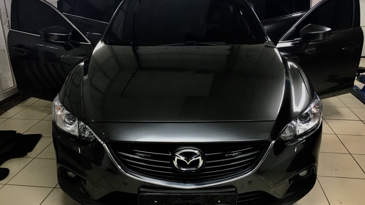Мазда 6 2013 черная