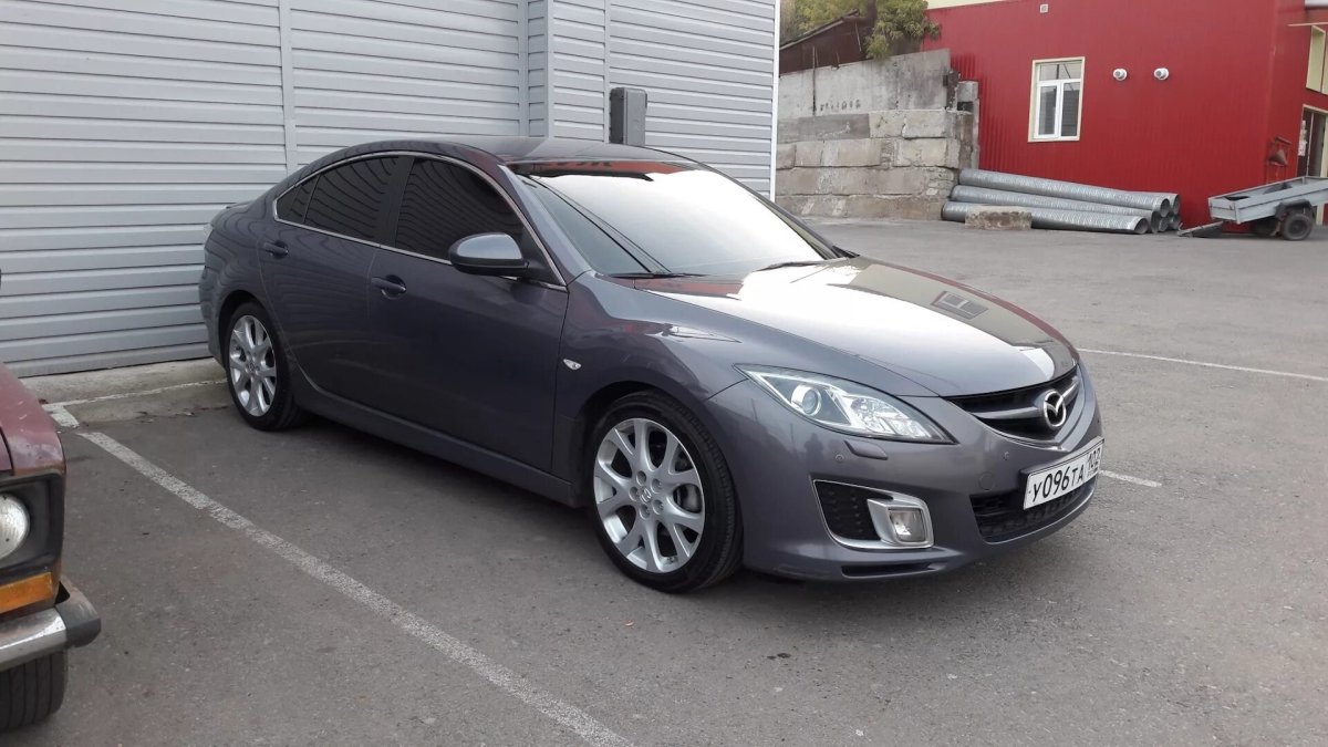 Мазда 6 GH 2008 тонированная