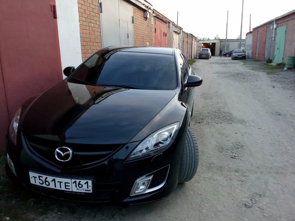 Мазда 6 2008 тонированная