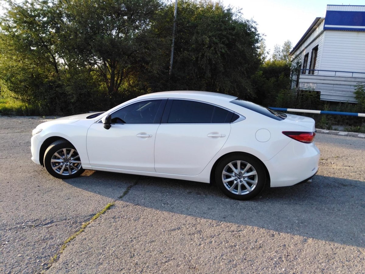 Мазда 6 GH белый перламутр