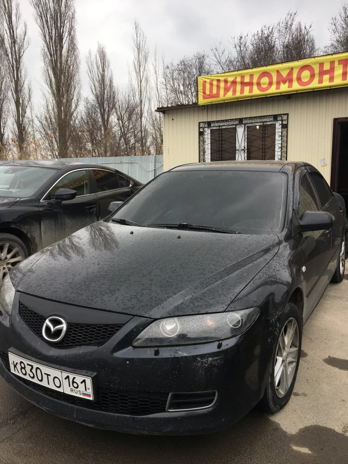 Mazda 6 gg черная