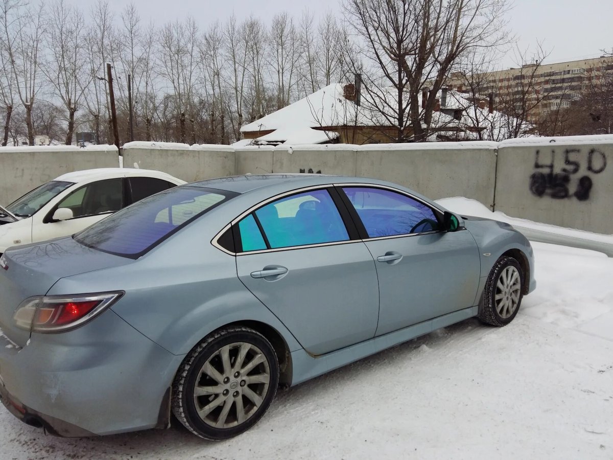 Мазда 6 GH тонировка хамелеон