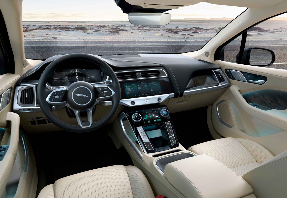 Interior Jaguar i Pace