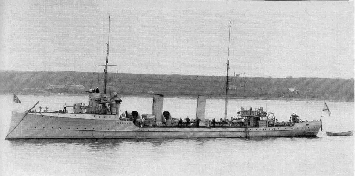 Миноносцы "Эмир Бухарский".