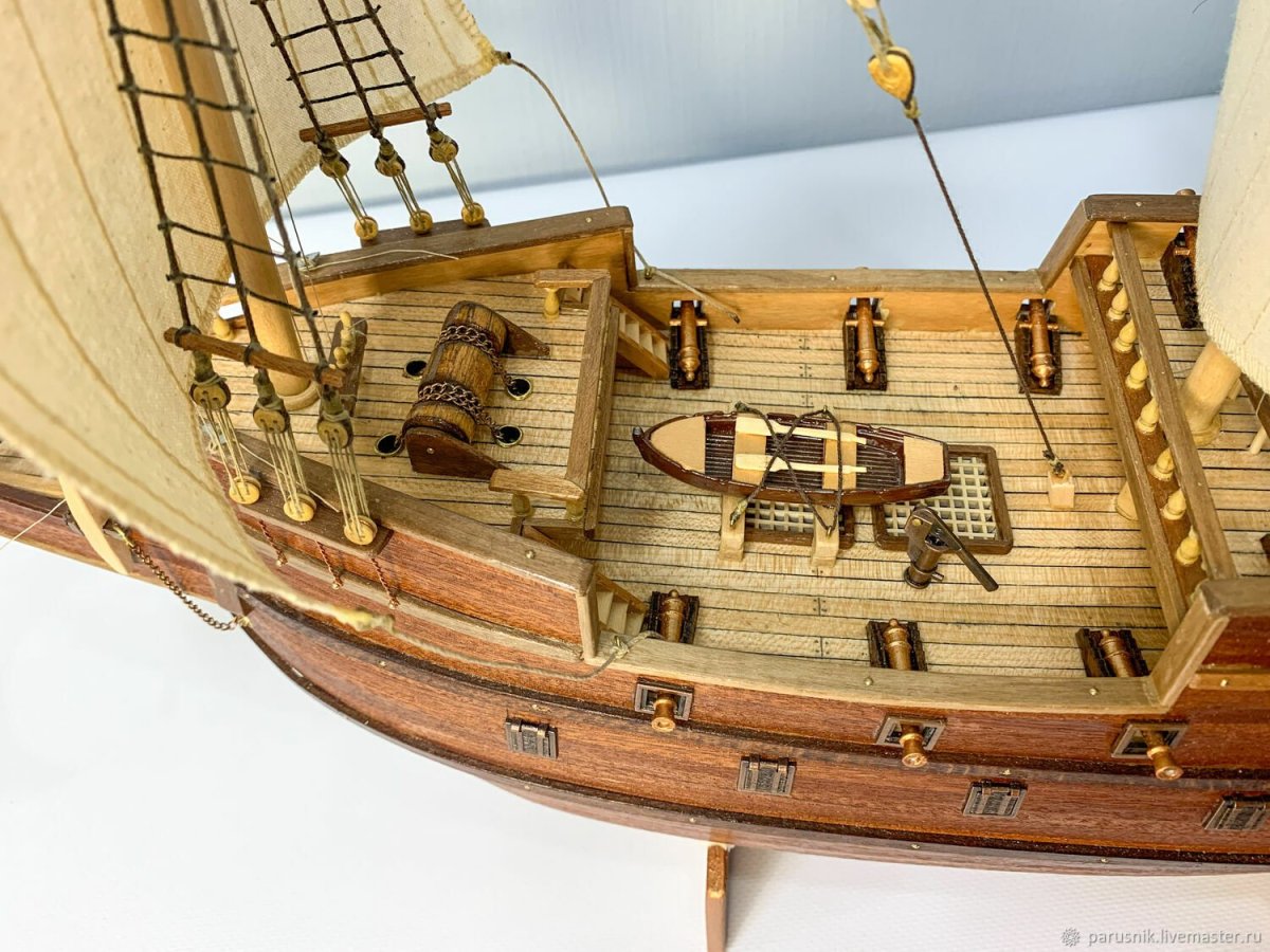 Сан Мартин корабль модель