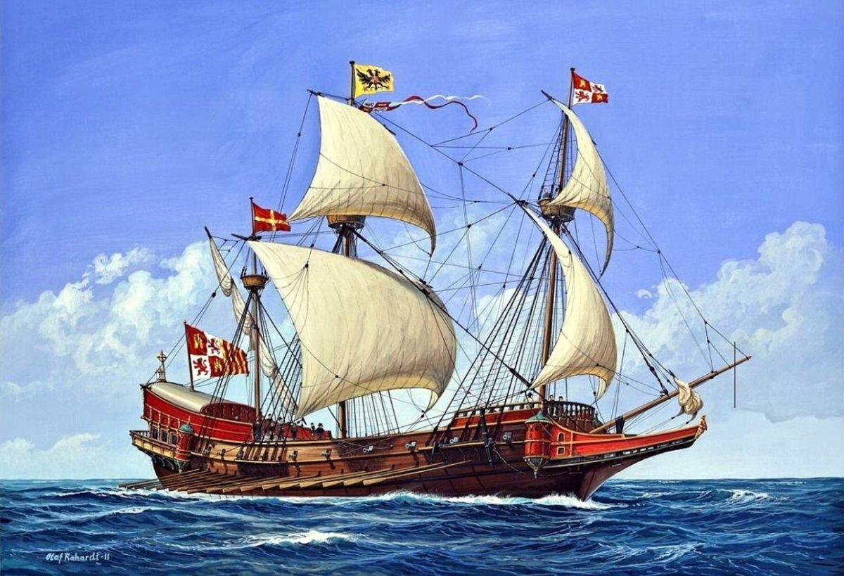 Испанский Галеон 17 века