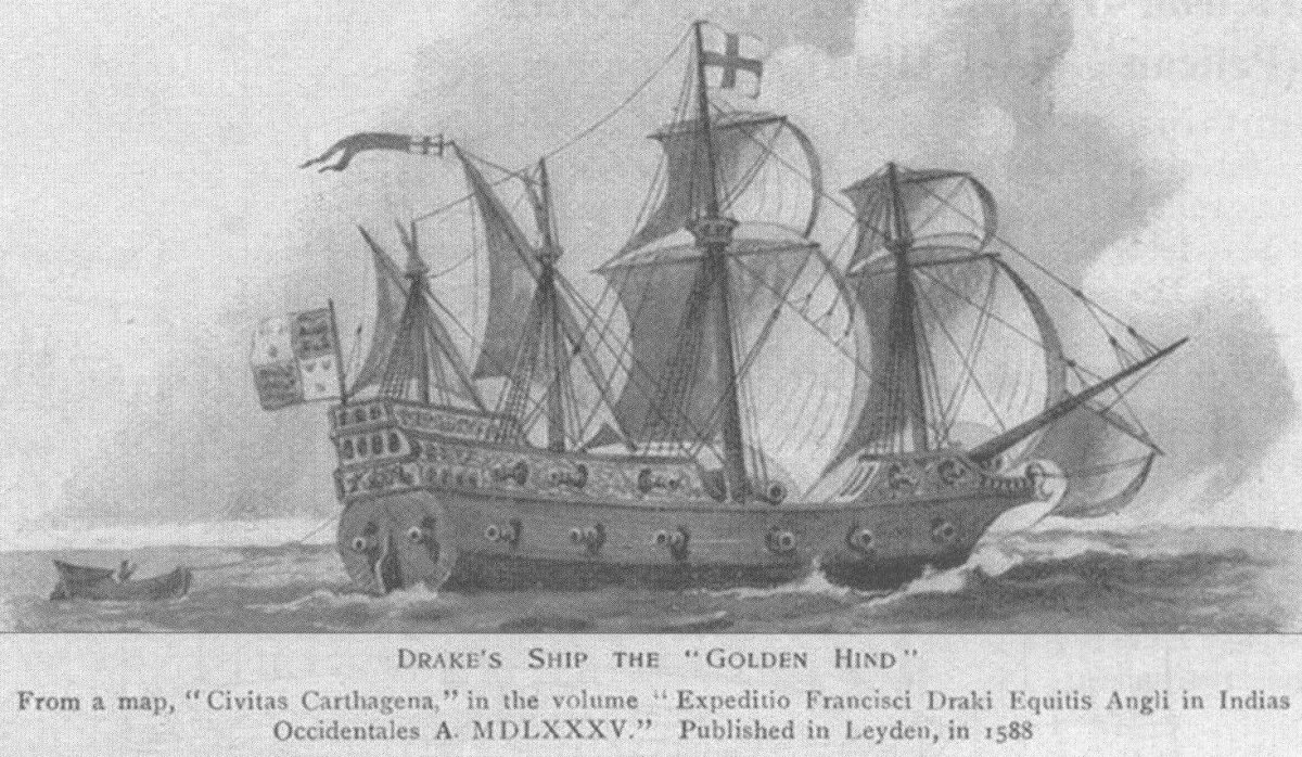 Английский Галеон 16 века