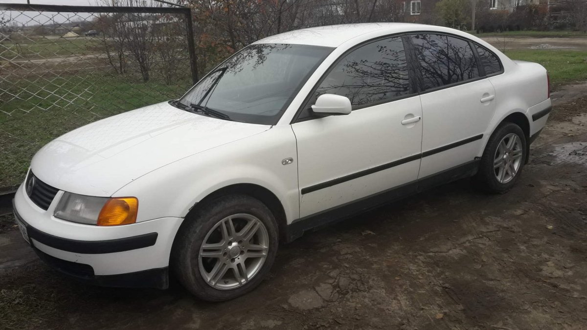 Пассат б5 белый