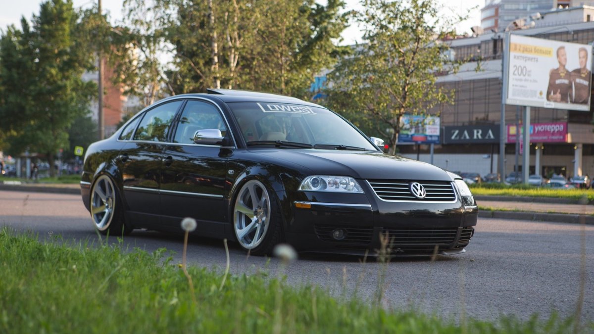 VW Passat b5 stance