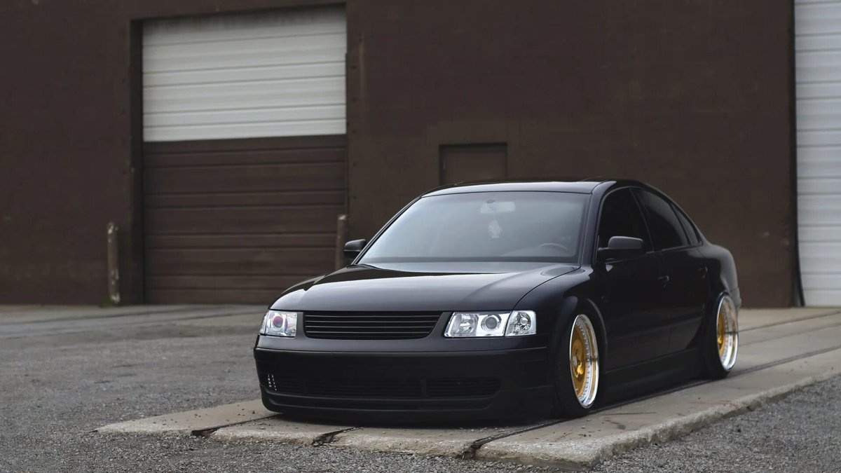 Volkswagen Passat b5 stance