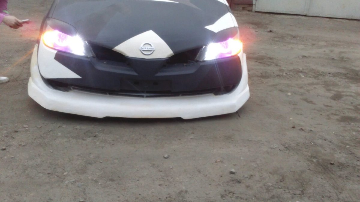 Накладки на бампер Nissan primera p12