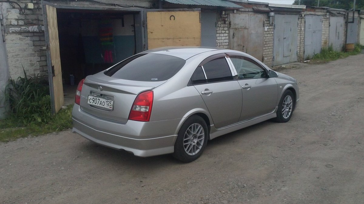 Nissan primera p12 обвес