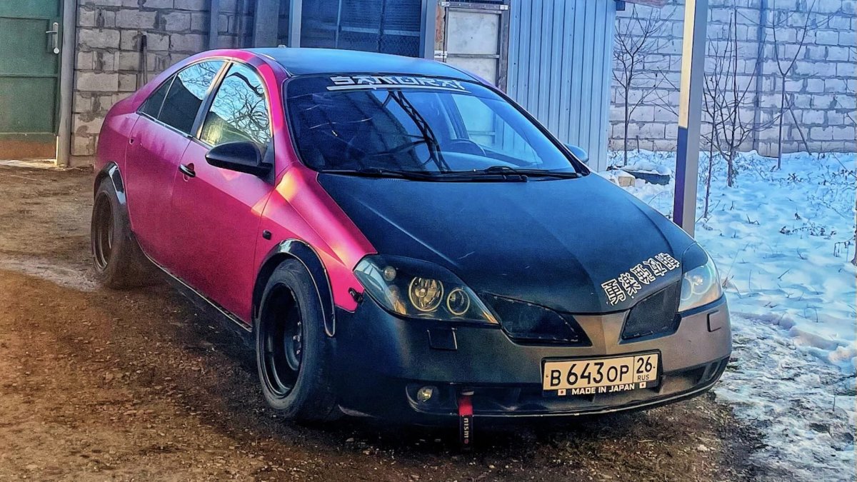 Nissan primera p12 полный привод