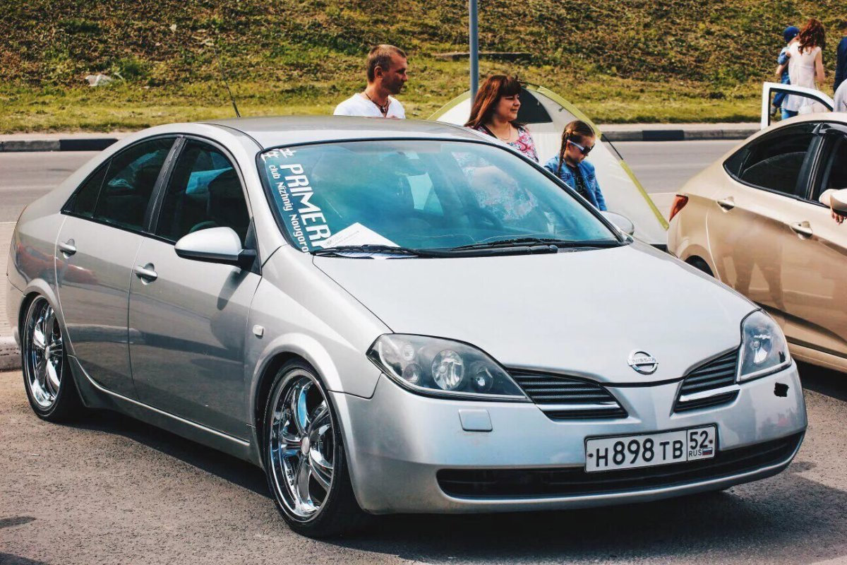 Nissan primera p12 автозвук