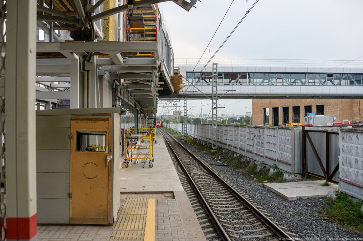 МЦК станция ЗИЛ платформа