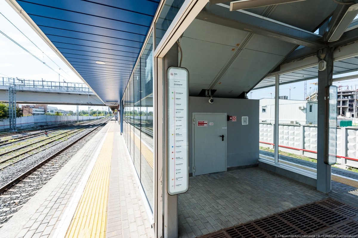 Станция метро МЦК ЗИЛ Москва