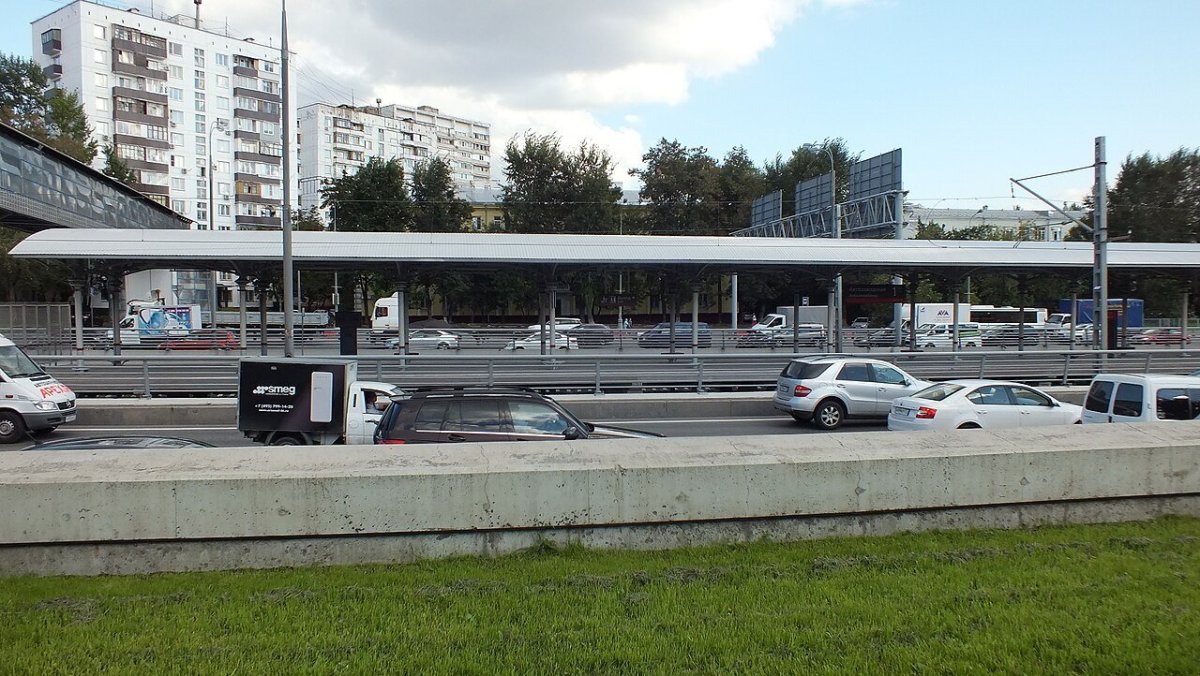 Автозаводская мост платформа ЗИЛ