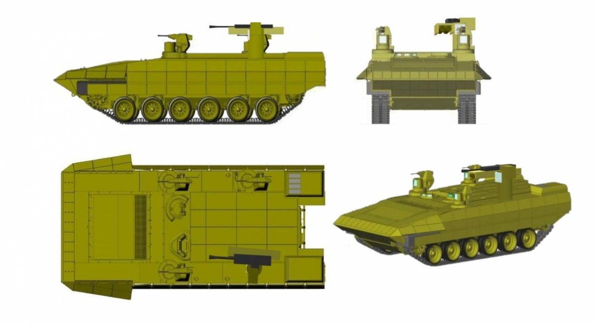 Боевой машины пехоты (БМП) Т-15