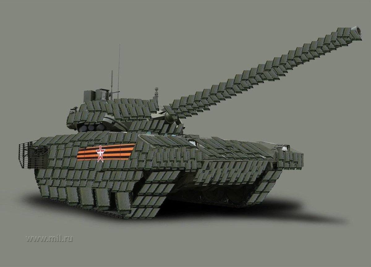 Т-14 Армата сбоку