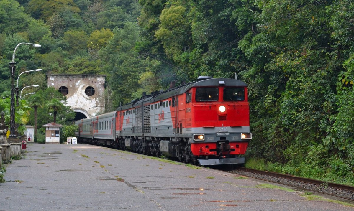 Железная дорога Туапсе Сухуми