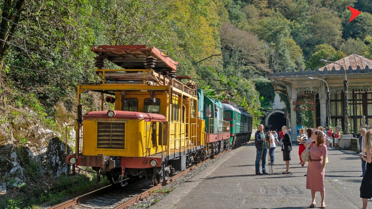 Новый Афон Абхазия железная дорога