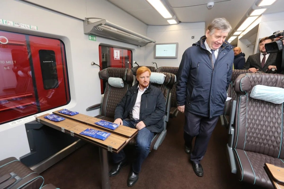 Ласточка вагон бизнес Москва Нижний Новгород