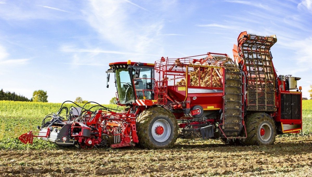 Свёклоуборочный комбайн Холмер т4 - 40