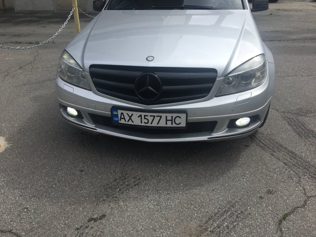 Противотуманки Mercedes w211