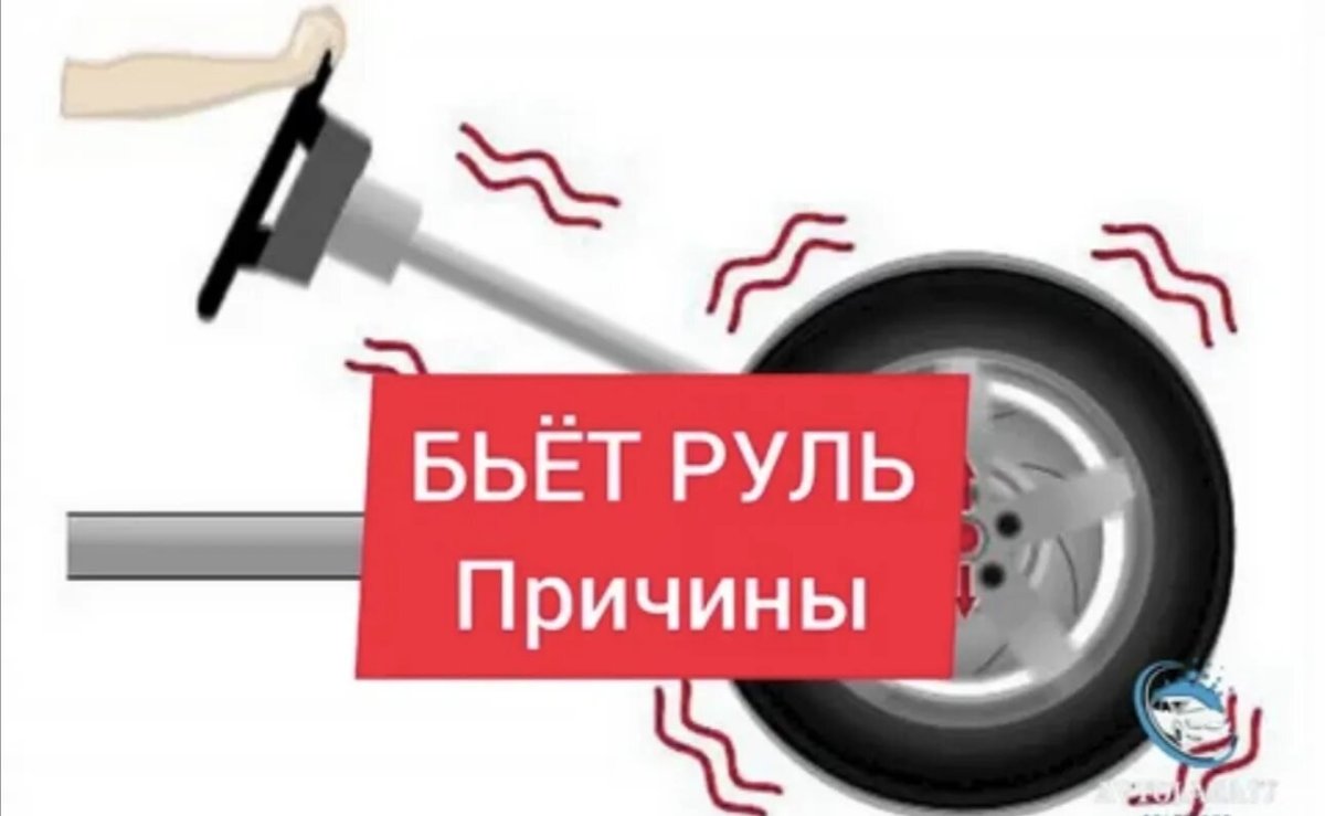Бьёт руль при движении причины
