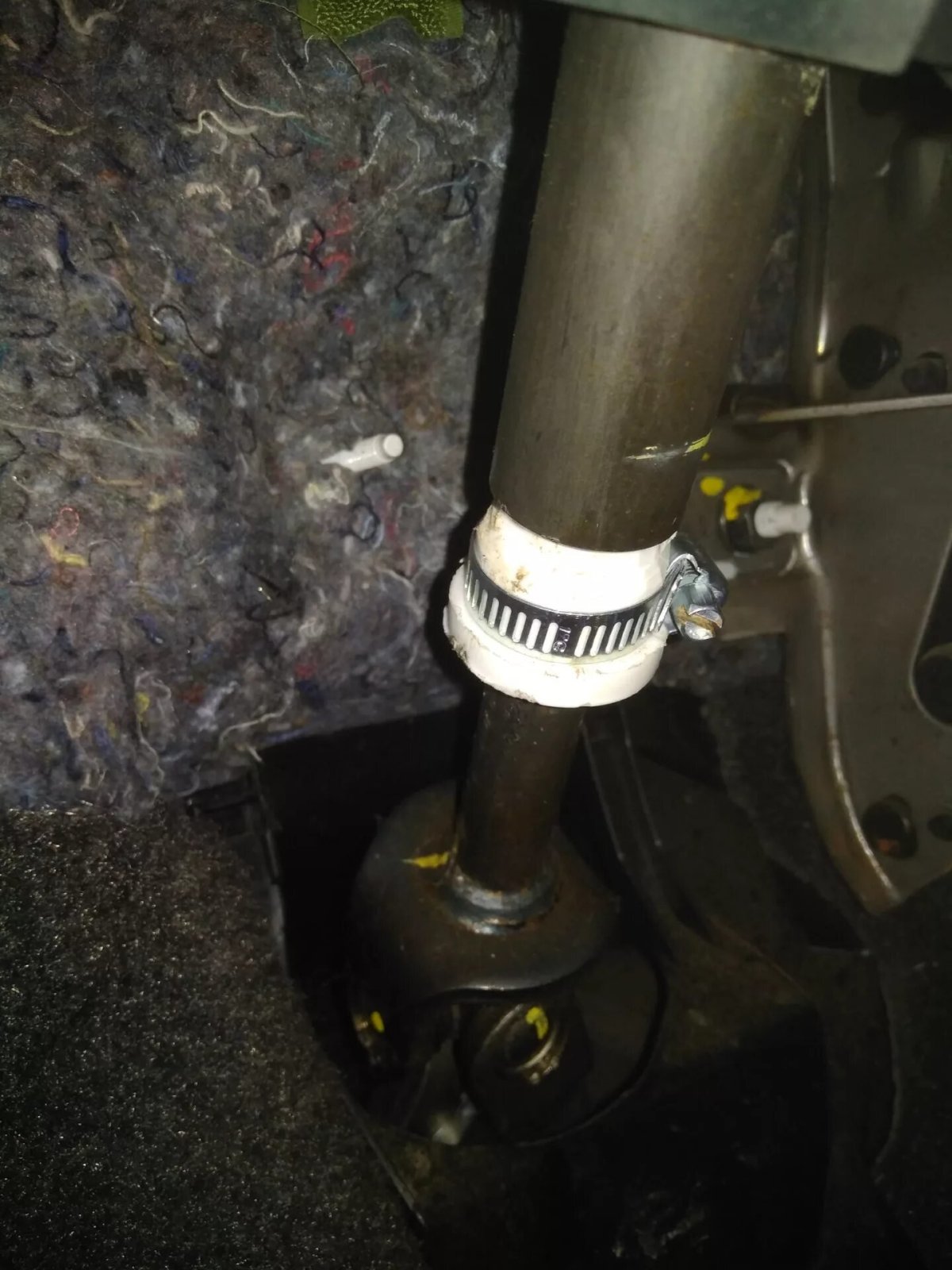 Nissan x Trail t31 стук в руле