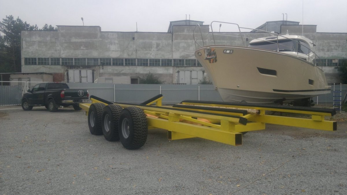 Прицеп для яхты 12 метров