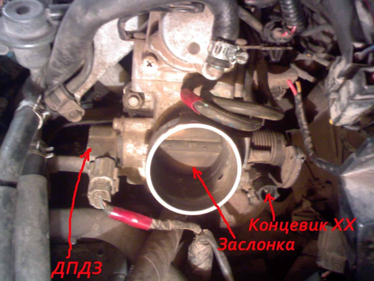 Мазда gg клапан холостого хода 2.0